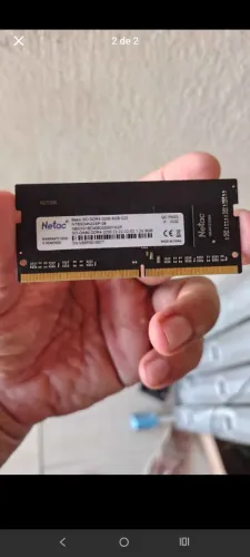 Memória 8gb ddr4 3200ghz funcionando perfeitamente