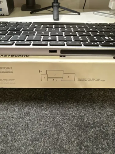 Teclado Satechi Slim X1 Bluetooth com Backlight para Mac