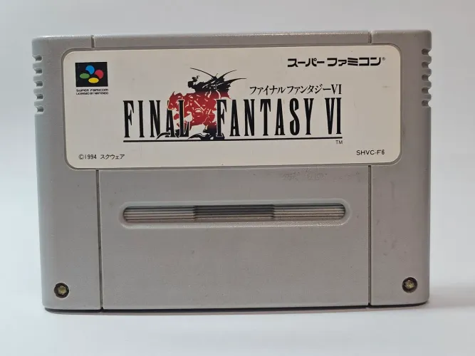 Jogo Final Fantasy Vi Super Famicom Sness Original Nintendo (Usado)