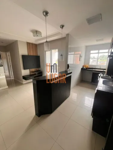 Um Lugar Imóveis aluga: Apartamento com 2 Quartos e Sacada Gourmet no Fit Mirante do Parqu
