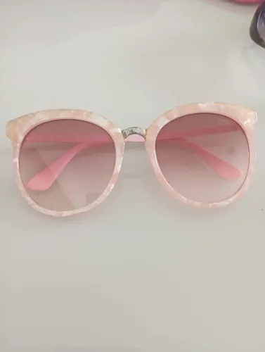Óculos de Sol Dolce & Gabbana Original - Rosa Marmorizado