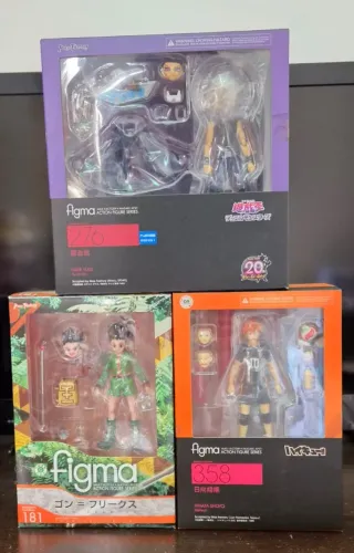 Yugi-Oh, Gon e Hinata Figma