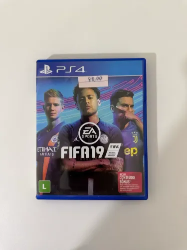 Jogo PS4 Midia Fisica FIFA 19