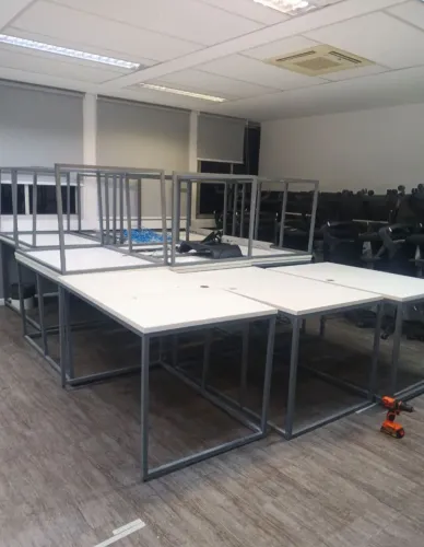 Mesa estação de trabalho para escritório
