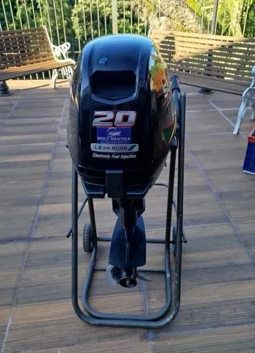 Motor de popa Suzuki, 20 hp, 4 tempos