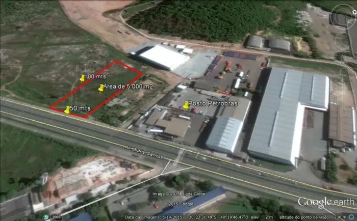 Terreno para venda com 5000 m² na Darly Santos