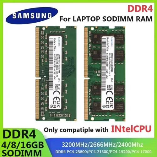 Memória RAM DDR4 16GB 3200mhz Notebook Samsung (Nova)