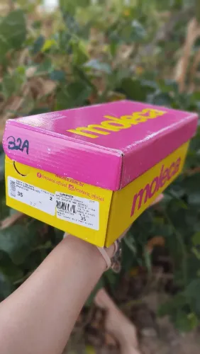TÊNIS MOLECA FEMININO - BRANCO USADO 2 VEZES