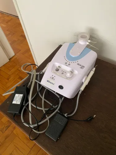 Ultrassom co jato de bicarbonato 