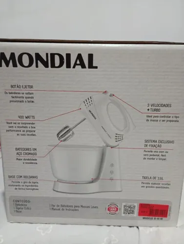 Batedeira mondial branca