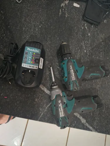 Kit parafusadeiras Makita 12 vts