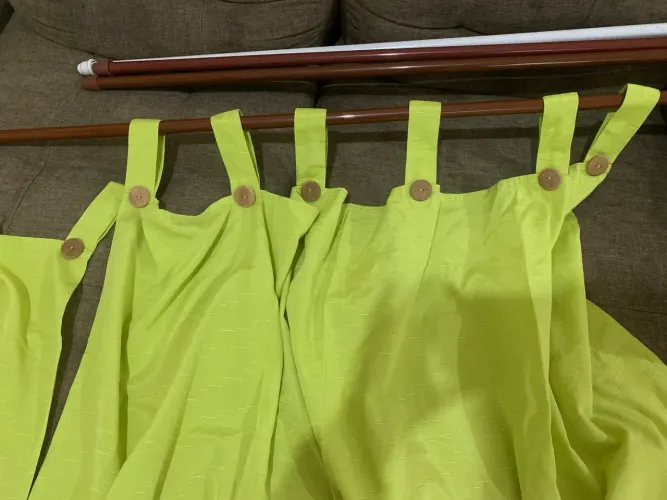 Cortina Verde Largura 2,70 Altura 1,65