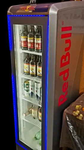 Frezzer geladeira Red bull