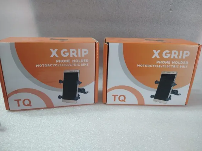 Suporte de celular para moto articulável entrada usb