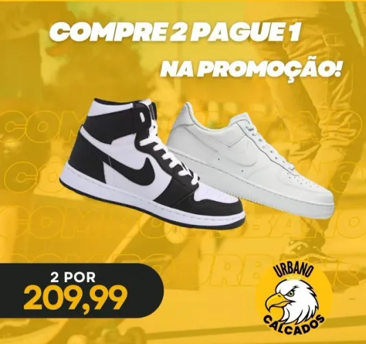 Promoção Combo 2 Tênis Unisexx Disponível 34 ao 43