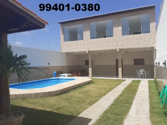 Estilosa Casa de Praia para Lazer Familiar Pertinho de Genipabu e do Aquário Natal