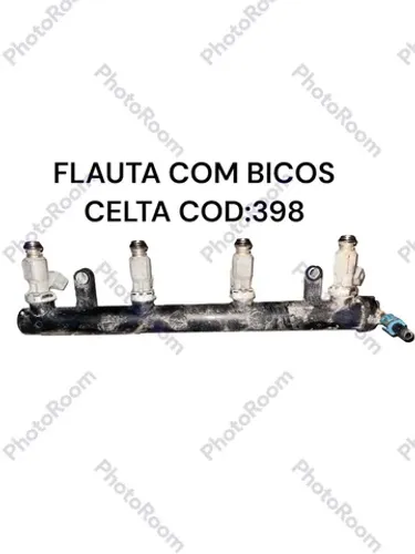 Flauta com bicos celta 