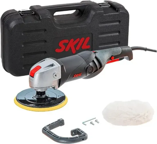 Bosch Politriz 9071 7" 1300W 127V + Maleta, Skil F0129071AF-000, Preto