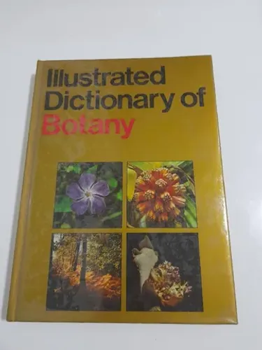 livro: ilustrated dictionary of botany - em ótimo estado.