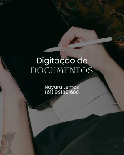 Digitação de documento