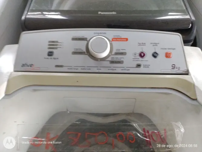 LAVADORA BRASTEMP ATIVE 9KLS 110V