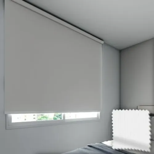 "Persiana Rolo 1,60m x 1,40m 100% Blackout: Conforto e Elegância em Cada Detalhe"
