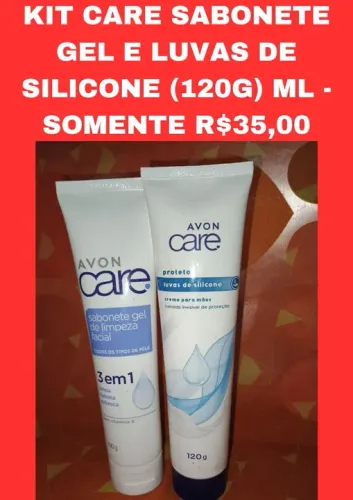Kit Avon Care - Sabonete + Creme para Mãos