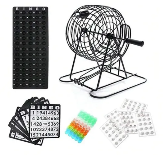 Jogo de Bingo Completo - Diversão garantida!