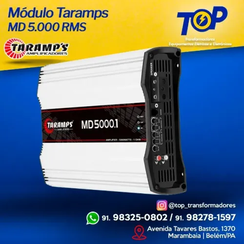 Módulo amplificador Taramps MD 5000rms 1 canal 