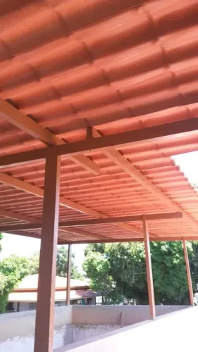 Telhas Colonial Em Pvc 3,28 X 0,86