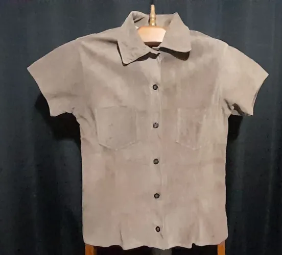 Camisa de couro 