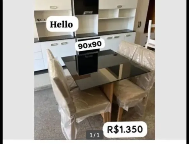 mesa de 4 lugares