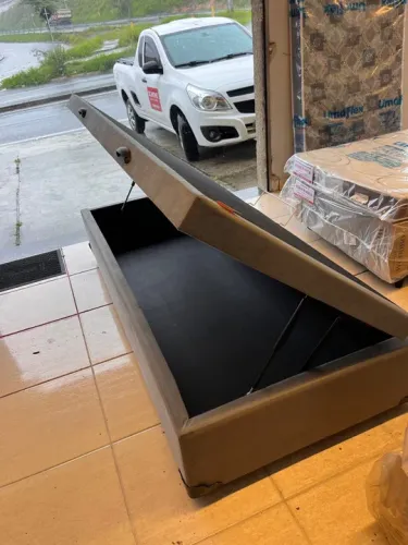 Box baú blindado solteiro (novo)