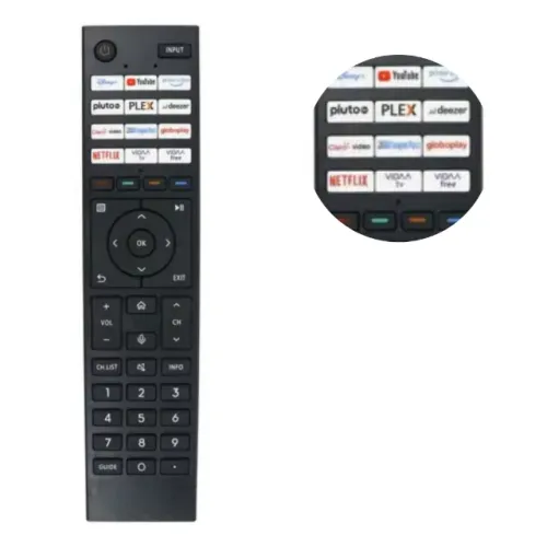 Controle Remoto Para Tv Smart Ct-95043  Ct-95051 Le-7362 Toshiba + Pilhas