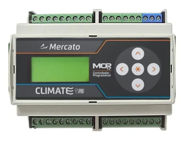 Controlador de refrigeração programável Mdx Mercato Mcp17-pro 