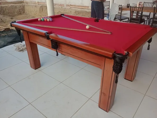 Mesa de Sinuca Madeirada