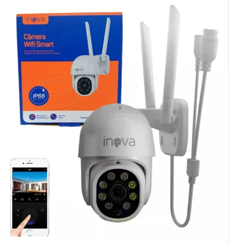 Câmera aprova d'água para uso externo e interno - Segurança Total para sua Casa