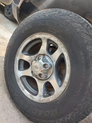 Jogo de Rodas Ranger Xlt Aro 15 1997 Ate 2004 Rodas Originais