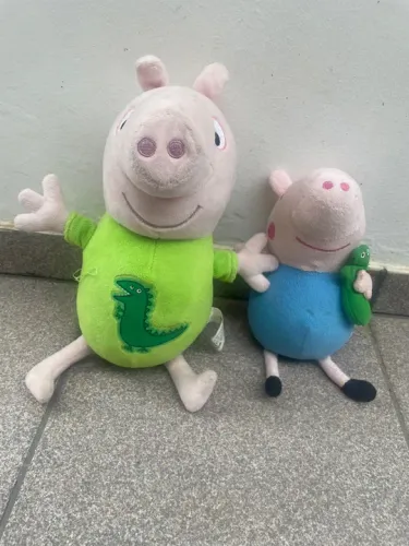 Bonecos George Peppa Pig Pelúcia