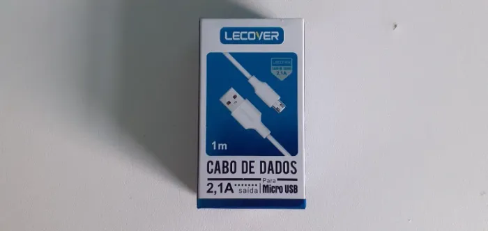 Cabo de dados 2.1A - Micro p/ USB - LECOVER