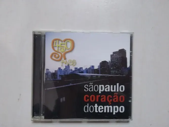 Cd São Paulo Coração Do Tempo 450 Anos
