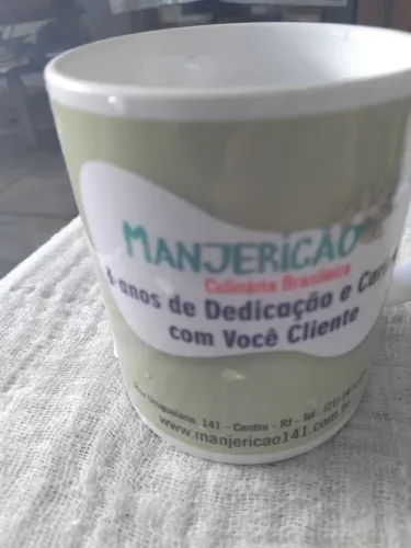 Caneca Manjericão - Culinária Brasileira