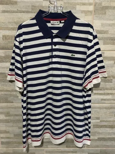Camisa listrada Lacoste tamanho 8
