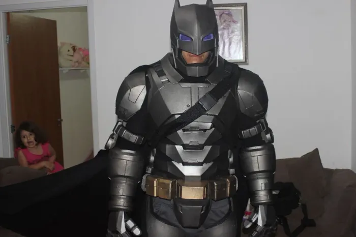 Fantasia Batman Armadura "Batman Vs Superman"