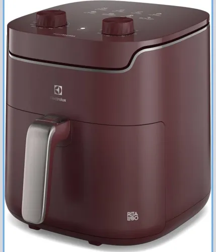 Air Fryer Electrolux 5,6L Vinho NOVA NA CAIXA