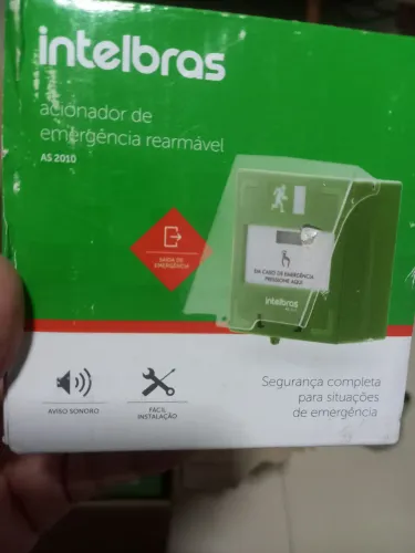 Acionador de Emergência Intelbras AS 2010