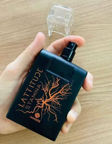 Perfume masculino Latitude Stamina- novo lacrado