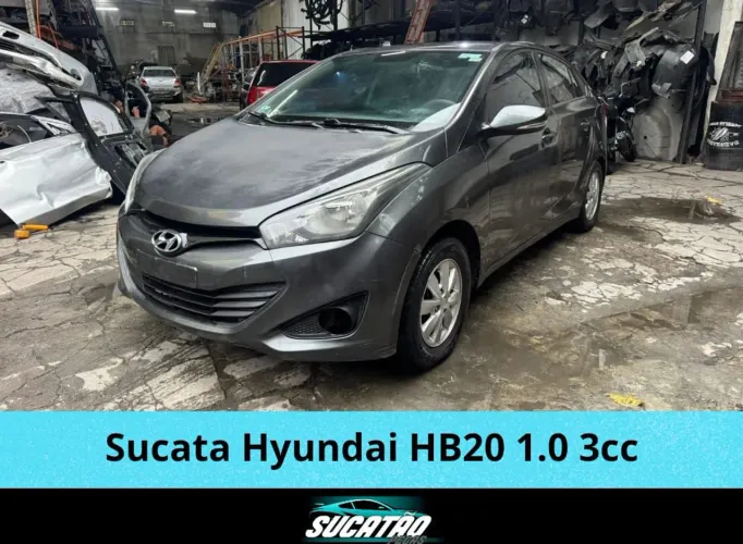 SUCATA DE HYUNDAI HB20 1.0 3CC SEDAN!!