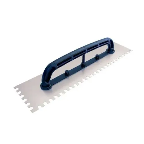 Desempenadeiras aço 48cm dente e lisa