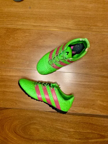 chuteira Adidas society Messi 16.4  Verde